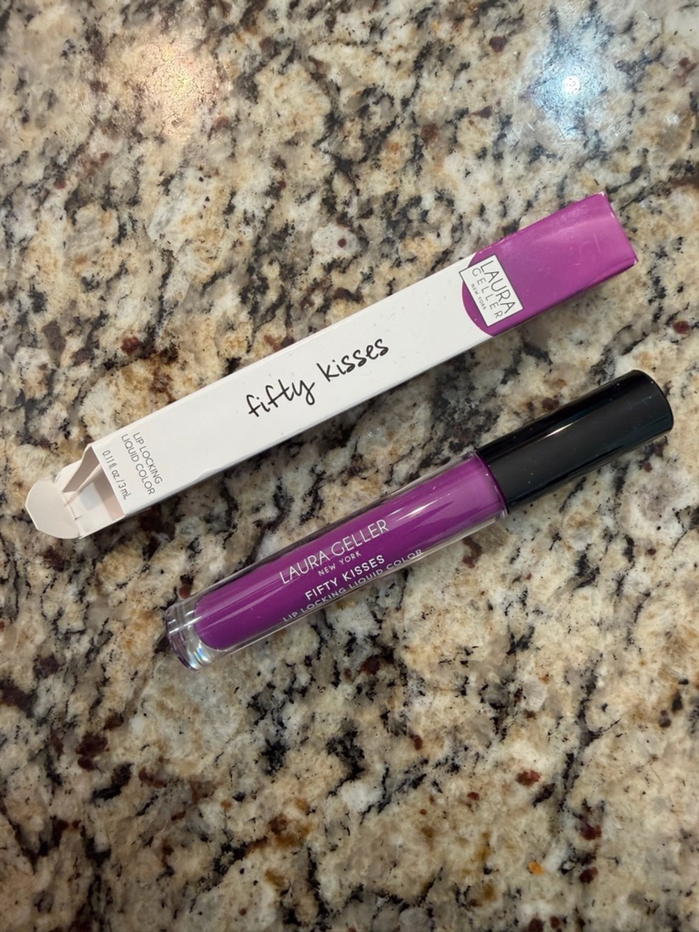 Laura Geller Fifty Kisses Lip Lacquer - Bright Purple